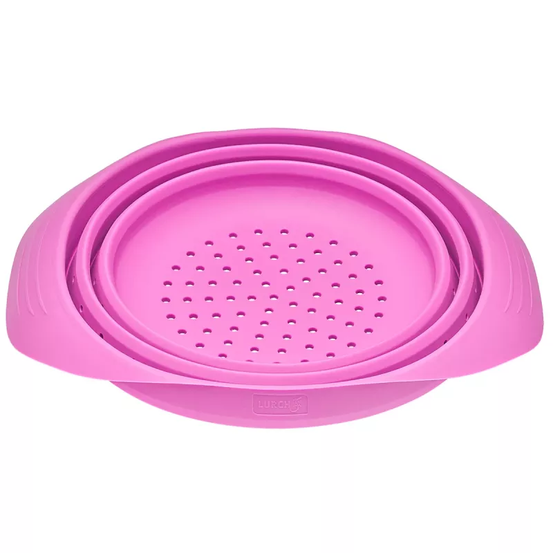 LURCH salokāmais caurduris Grape 24 cm silikons ar PP pamatni 210286