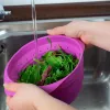 LURCH salokāmais caurduris Grape 24 cm silikons ar PP pamatni 210286