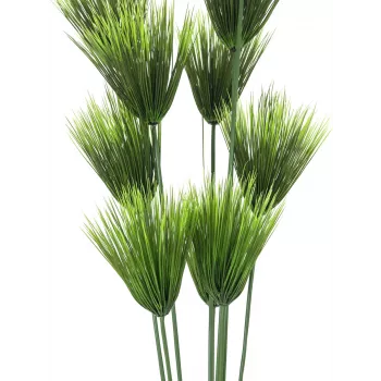 EUROPALMS mākslīgais papirusa augs, 150 cm, zaļš, melnā podā 82600223