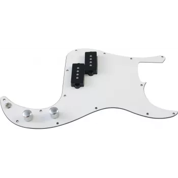 DIMAVERY Pickguard PB elektriskās basģitāras modeļiem, 3-kārtu melns 26300210