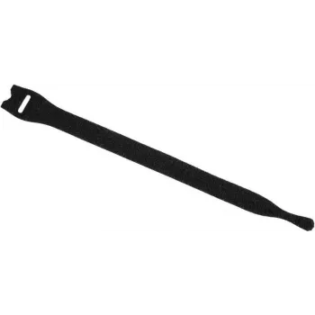 ACCESSORY āķa un cilpas (Velcro) kabeļu saite 20 x 150 mm melna (3000601E)
