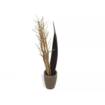 EUROPALMS žāvētu fenheļu pušķis, zelta, 160cm 83502363