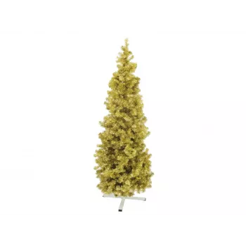EUROPALMS FUTURA mākslīgā Ziemassvētku egle, zelta metāliskā, 210 cm 83500555