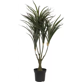 EUROPALMS mākslīgais Dracaena augs, zaļi-sarkans, 90cm 82505778