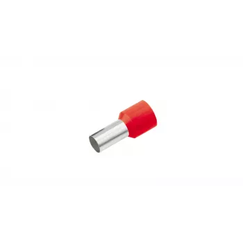 Cimco 187220 daļēji izolēta uzmava 1,5 mm² sarkana, 100 gab.