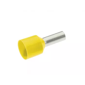 Cimco 187305 vadu uzmavas 6 mm², daļēji izolētas, dzeltenas, 100 gab.