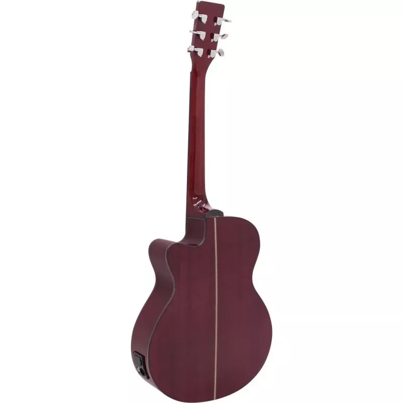 DIMAVERY AW-400 akustiskā ģitāra Redburst 26235088