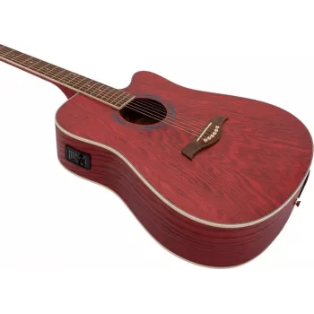 DIMAVERY JK-510 Vesterna ģitāra, ar cutaway, grained 26231389