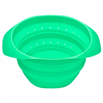 LURCH Salokāmais silikona siets 24 cm zaļš 210285