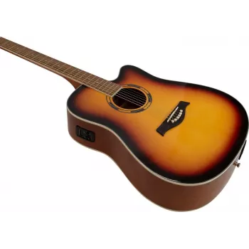 DIMAVERY DR-520 Dreadnought akustiskā ģitāra, Sunburst 26231274