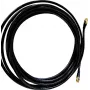 Wittenberg Antennen 10 m antenas kabelis SMA male uz SMA male 50 Ohm zema zuduma koaksiālais melns 103484