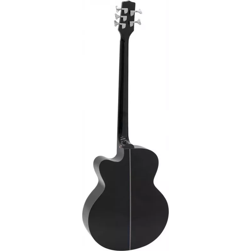 DIMAVERY AB-455 5 stīgu akustiskā basa ģitāra, melna 26224015
