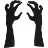 EUROPALMS Silhouette Arms, 40cm, melnas, polietilēna, pāris (83505005)