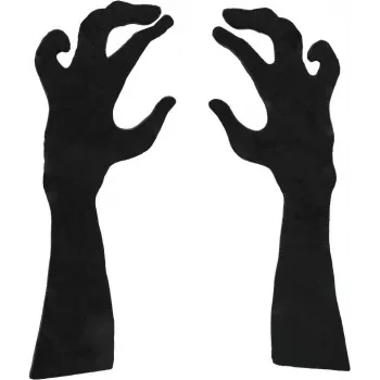 EUROPALMS Silhouette Arms, 40cm, melnas, polietilēna, pāris (83505005)