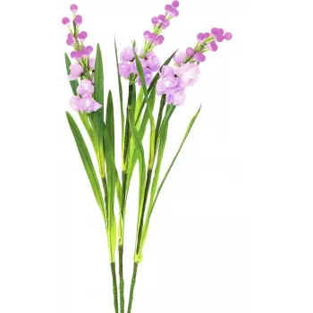 EUROPALMS Arum Lily 3 gab. komplekts ar LED, rozā, 85cm 83330304