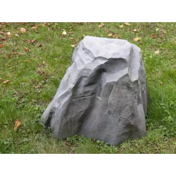 EUROPALMS Dekoratīvais akmens Celtic stiklašķiedras mākslīgais akmens 50x40x30cm pelēks/brūns 83313230