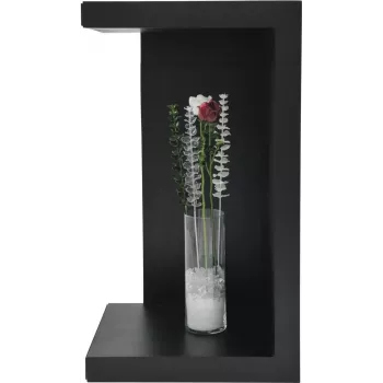 EUROPALMS Crystal Eucalyptus mākslīgais augs, balts, 81 cm, 12 gab. 82600202
