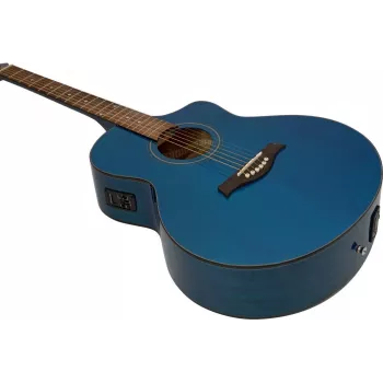DIMAVERY STW-50 Rietumu ģitāra, zila 26245088