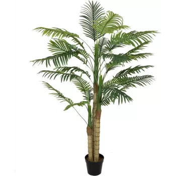 EUROPALMS Areca palma, 3 stumbri, mākslīgais augs, 150 cm 82509411