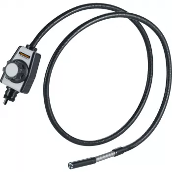 Laserliner ArcView Camera inspicēšanas kamera ar 9 mm elastīgu zondi, 640 x 480 pikseļi, 67° redzes leņķis, 100 cm garums, melna/balta 082.214A