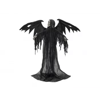 EUROPALMS Halloween Melnais eņģelis, 175x100x66cm (83316138)