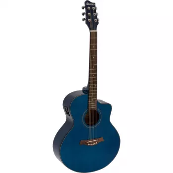 DIMAVERY STW-90 Rietumu ģitāra, Crystal Blue 26245083