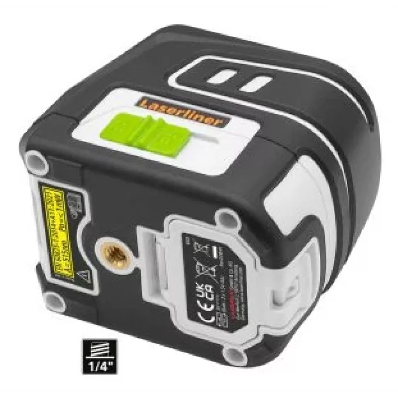 Laserliner SmartCross-Laser GX Set zaļais krustenisko līniju lāzers ar uztvērēju un statīvu 036.731E