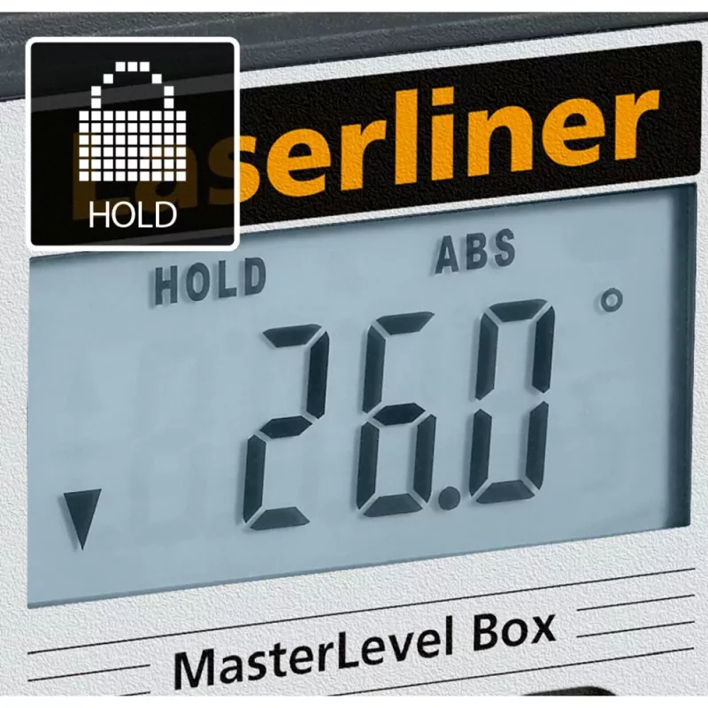 Laserliner MasterLevel Box 081.260E digitālais līmeņrādis