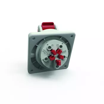 Bals 127571 slīpa paneļa kontaktligzda, 16 A, 5 polu, 400 V, 6h