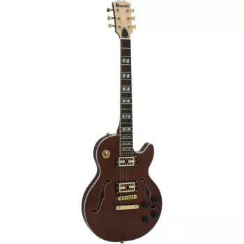 DIMAVERY LP-600 elektriskā ģitāra, brūna 26215181