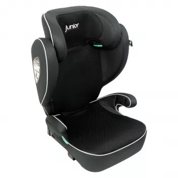 Petex Basic Plus 1600 bērnu auto sēdeklis melns HDPE ECE R129 i-Size ISOFIX 100-150 cm