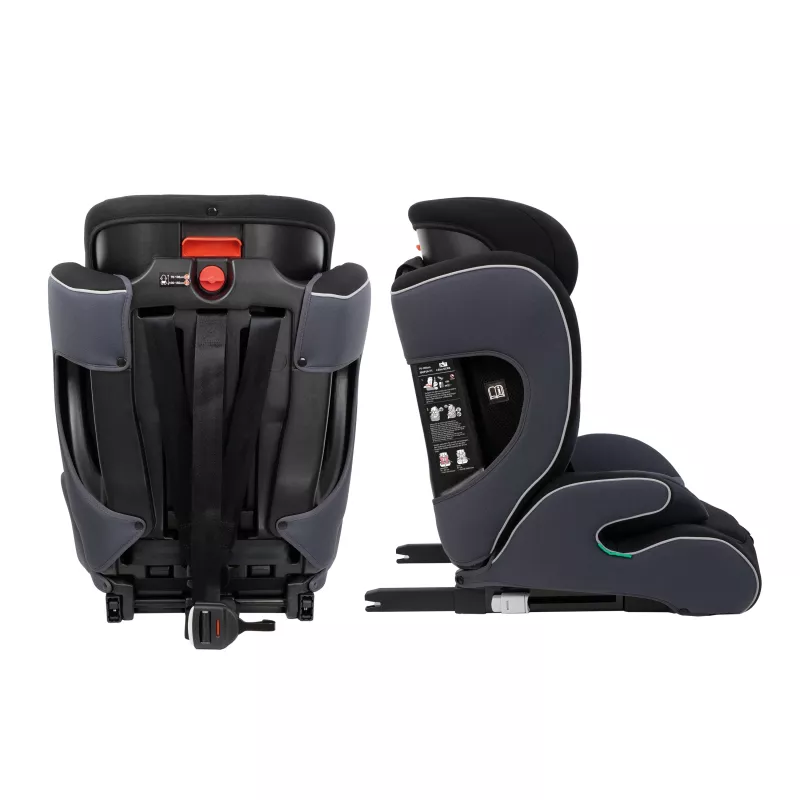 Petex Supreme Plus 1151 ISOFIX bērnu auto sēdeklītis melns HDPE ECE R129 i-Size 76-150 cm