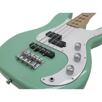 DIMAVERY PB-500 elektriskā basģitāra, Surf Green 26221377