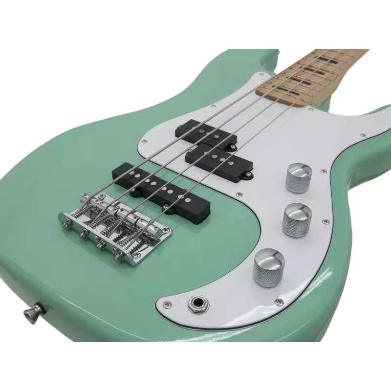 DIMAVERY PB-500 elektriskā basģitāra, Surf Green 26221377