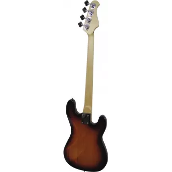 DIMAVERY PB-320 elektriskā basģitāra LH, sunburst (26221035)
