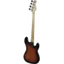DIMAVERY PB-320 elektriskā basģitāra LH, sunburst (26221035)