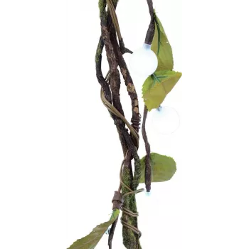 EUROPALMS viršu miršu vītne ar LED, balta, 180 cm 83330308