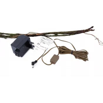 EUROPALMS viršu miršu vītne ar LED, balta, 180 cm 83330308