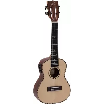 DIMAVERY UK-800 koncertukulele ar masīvu egles virsmu 26255857