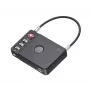 TROIKA TSA kombināciju bagāžas atslēga TRACK & FIND LOCK (LOK26/BK) - melna