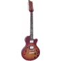 DIMAVERY LP-612 elektriskā ģitāra, Flamed Sunburst 26215180