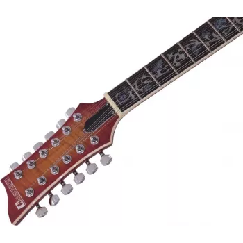 DIMAVERY LP-612 elektriskā ģitāra, Flamed Sunburst 26215180