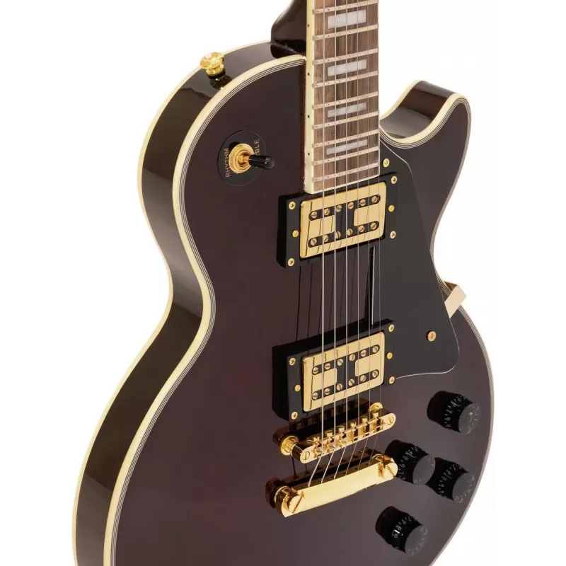 DIMAVERY LP-700 elektriskā ģitāra, bordo 26219386