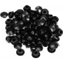 ACCESSORY Silikona blīvējošais vāciņš 8,5 mm melns, 100 gab. 60112480