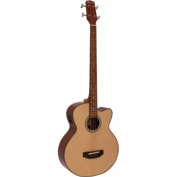DIMAVERY AB-450 akustiskā basa ģitāra, dabīgā 26224012