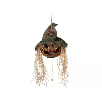 EUROPALMS Halloween nolādētā ķirbja galva, 70cm (83316171)