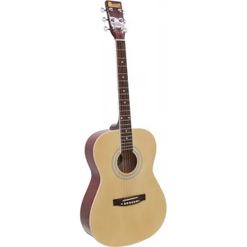 DIMAVERY AW-303 akustiskā ģitāra, dabīgā koka krāsā 26242009