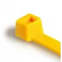HellermannTyton T80L kabeļu saite 390mm x 4.6mm dzeltena 100 gab. 116-05414