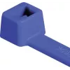HellermannTyton T80L standarta kabeļu saite, 390 x 4,6 mm, PA66, zila, 100 gab. 116-05416