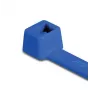 HellermannTyton T80R Standarta kabeļu saite, 210 x 4,6 mm, zila, 100 gab. (116-08016)